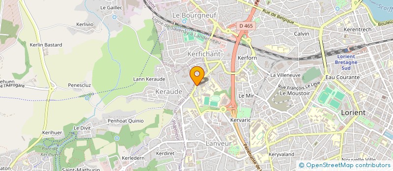 localisation de l'entreprise MONSIEUR OUMAR BARRY  LORIENT