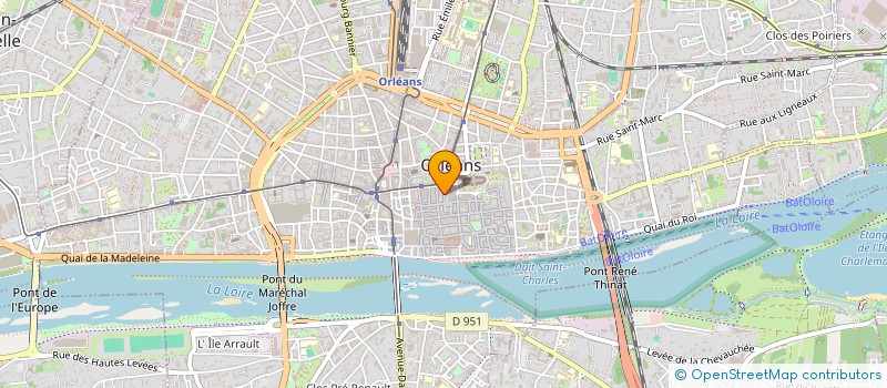 localisation de l'entreprise MONSIEUR OUMAR BRIKI KONATE à ORLEANS