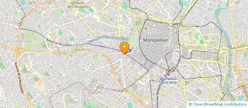 localisation de l'entreprise MONSIEUR OUMAR CAMARA à MONTPELLIER