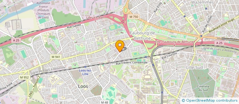 localisation de l'entreprise MONSIEUR OUMAR CAMARA à LILLE