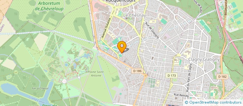 localisation de l'entreprise MONSIEUR OUMAR CAMARA  LA CELLE-SAINT-CLOUD