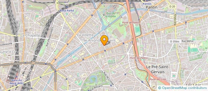 localisation de l'entreprise MONSIEUR OUMAR CISSE  PARIS