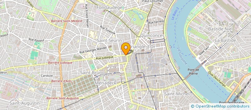 localisation de l'entreprise MONSIEUR OUMAR CISSE  BORDEAUX