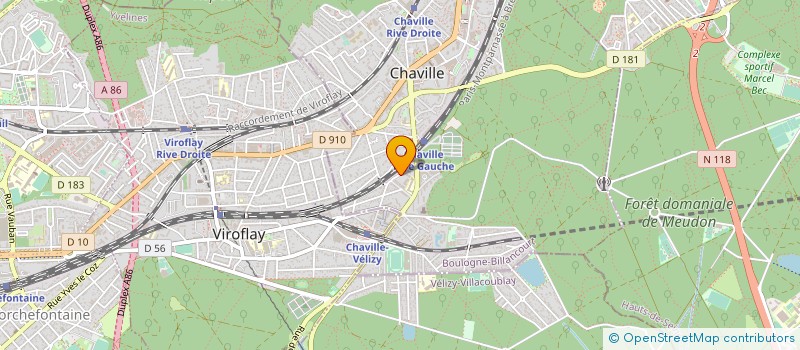 localisation de l'entreprise MONSIEUR OUMAR COULIBALY à CHAVILLE