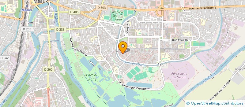 localisation de l'entreprise MONSIEUR OUMAR DIA  MEAUX