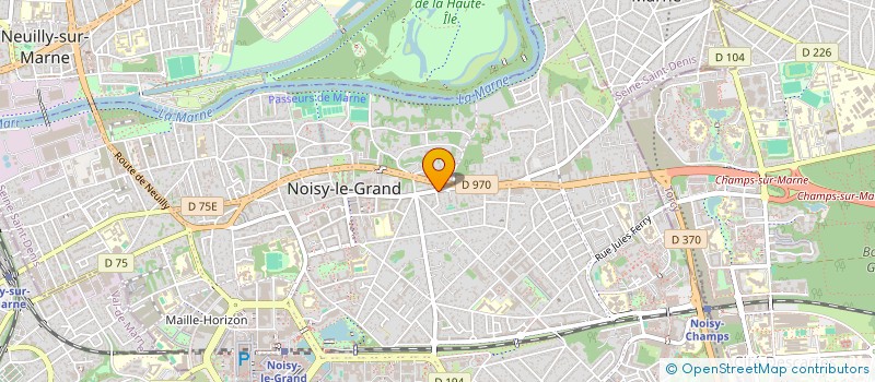 localisation de l'entreprise MONSIEUR OUMAR DIACK à NOISY-LE-GRAND