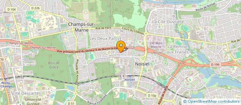 localisation de l'entreprise MONSIEUR OUMAR DIAKHITE à NOISIEL