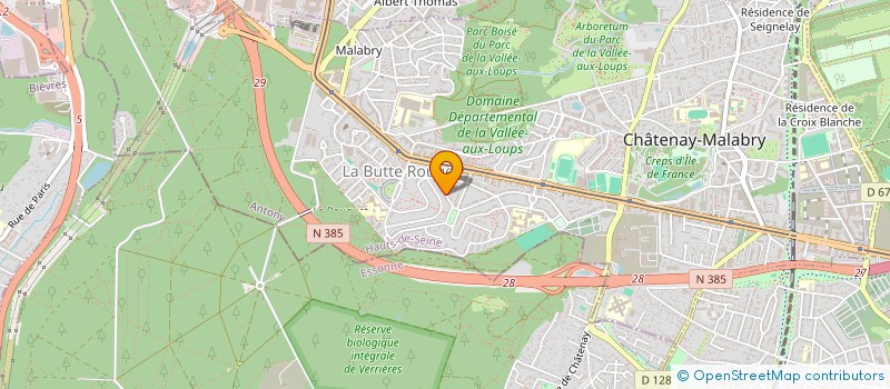 localisation de l'entreprise MONSIEUR OUMAR DIAKITE  CHATENAY-MALABRY