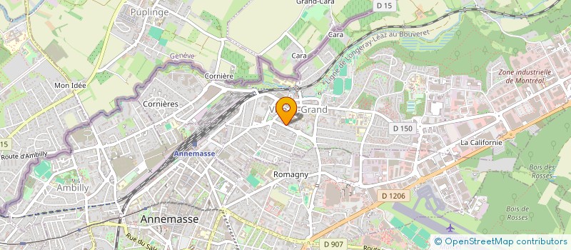 localisation de l'entreprise MONSIEUR OUMAR DIALLO  VILLE-LA-GRAND