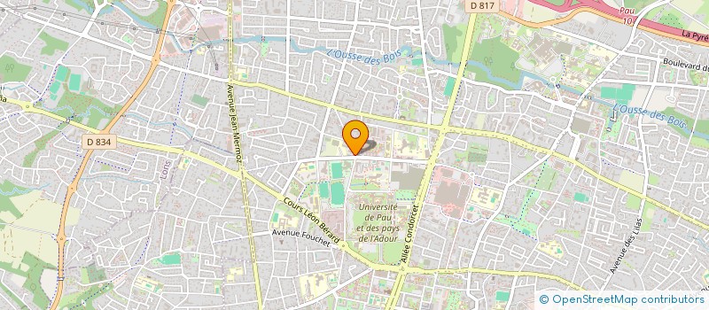localisation de l'entreprise MONSIEUR OUMAR DIALLO à PAU