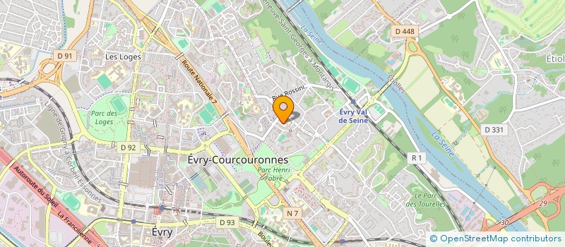 localisation de l'entreprise MONSIEUR OUMAR DIARRASSOUBA à EVRY-COURCOURONNES