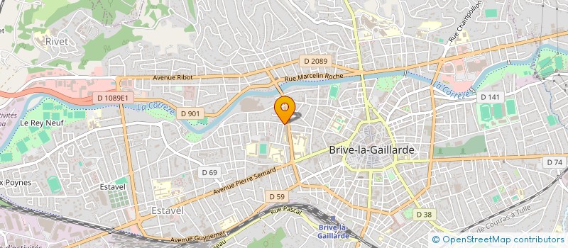 localisation de l'entreprise MONSIEUR OUMAR DIAWARA  BRIVE-LA-GAILLARDE