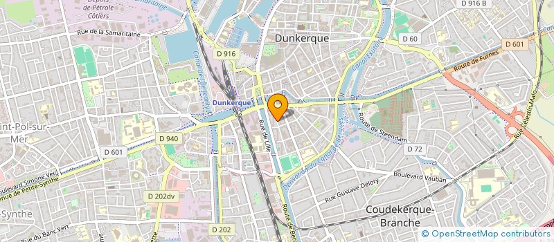 localisation de l'entreprise MONSIEUR OUMAR DIOMANDE à DUNKERQUE