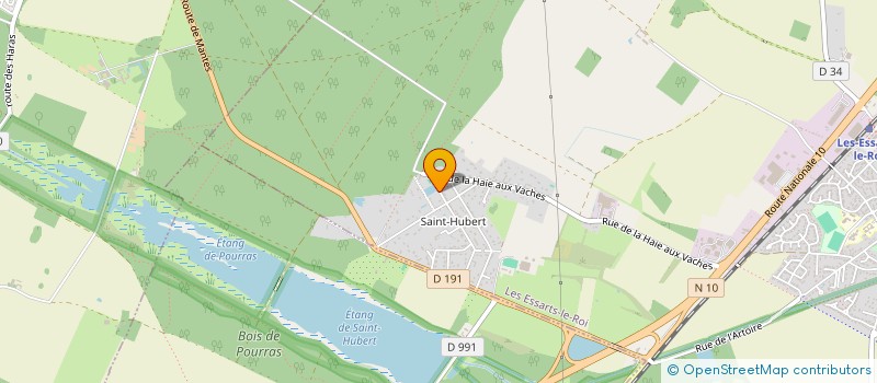 localisation de l'entreprise MONSIEUR OUMAR DIOP  LES ESSARTS-LE-ROI