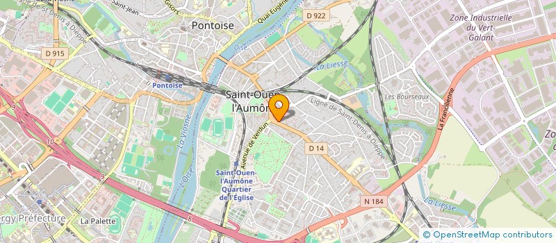 localisation de l'entreprise MONSIEUR OUMAR DOUCARA à SAINT-OUEN-L'AUMONE