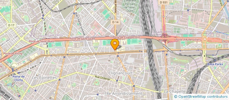 localisation de l'entreprise MONSIEUR OUMAR DOUCOURE  PARIS