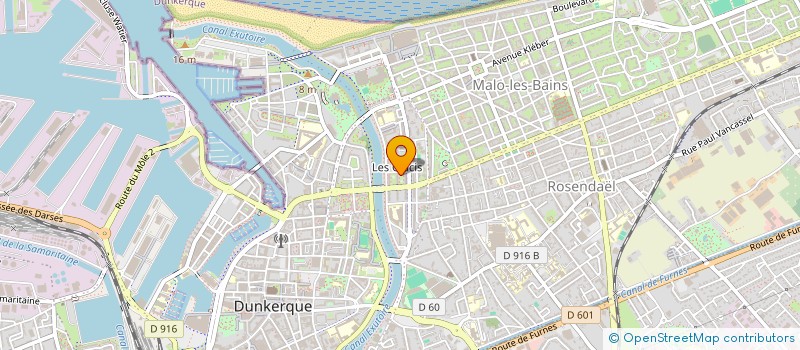 localisation de l'entreprise MONSIEUR OUMAR DOUMBIA à DUNKERQUE