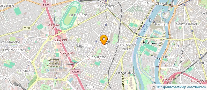 localisation de l'entreprise MONSIEUR OUMAR EL HADJ à TOULOUSE