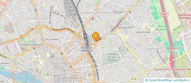 localisation de l'entreprise MONSIEUR OUMAR FOFANA à TOULOUSE