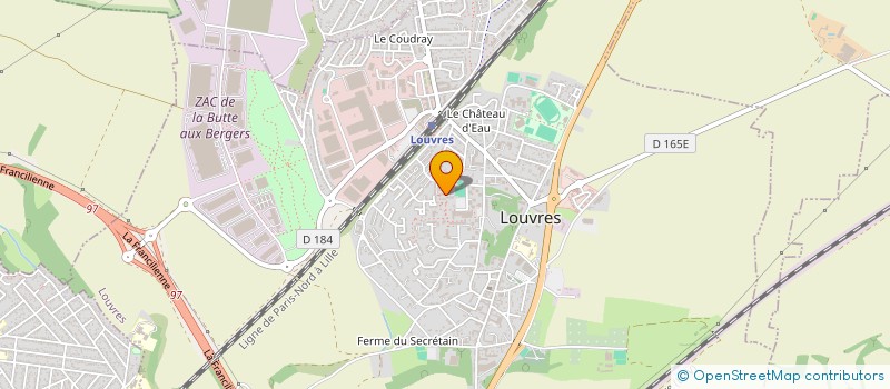 localisation de l'entreprise MONSIEUR OUMAR GUEYE  LOUVRES