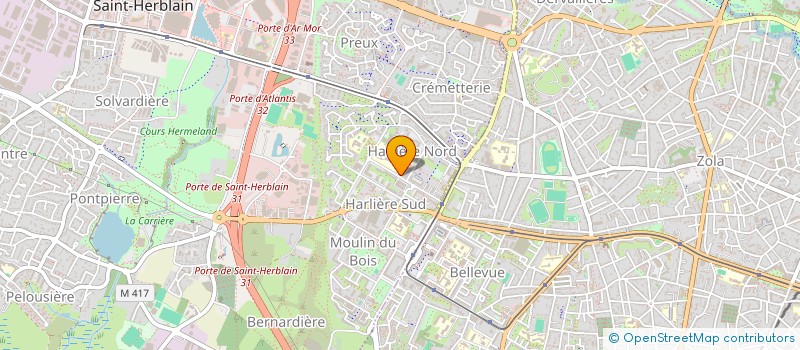 localisation de l'entreprise MONSIEUR OUMAR GUIRASSY  SAINT-HERBLAIN