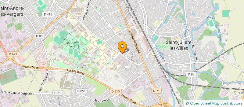 localisation de l'entreprise MONSIEUR OUMAR ISSAKHA SALEH à TROYES