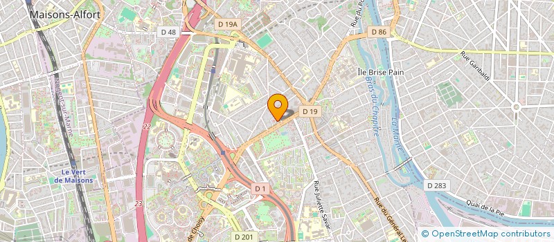 localisation de l'entreprise MONSIEUR OUMAR KABA  CRETEIL