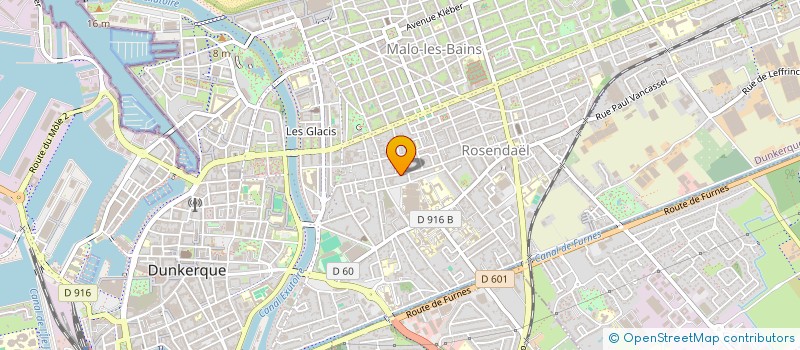 localisation de l'entreprise MONSIEUR OUMAR KANTE à DUNKERQUE