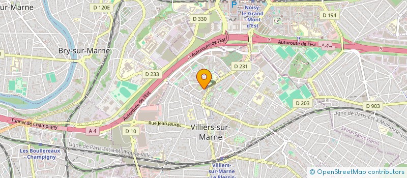 localisation de l'entreprise MONSIEUR OUMAR KEITA à VILLIERS-SUR-MARNE