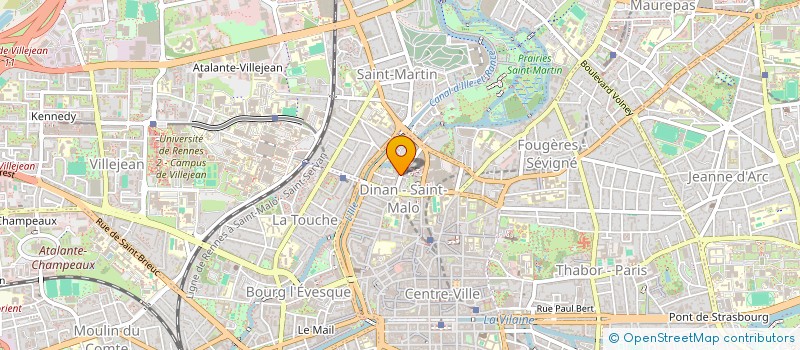 localisation de l'entreprise MONSIEUR OUMAR KEITA  RENNES