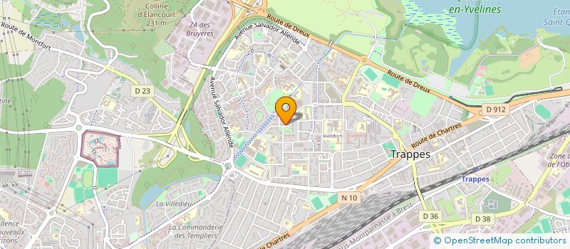 localisation de l'entreprise MONSIEUR OUMAR KOITA  TRAPPES