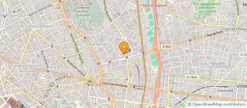 localisation de l'entreprise MONSIEUR OUMAR KOUYATE  PARIS