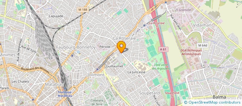 localisation de l'entreprise MONSIEUR OUMAR MAHAMAT MAHAMAT à TOULOUSE