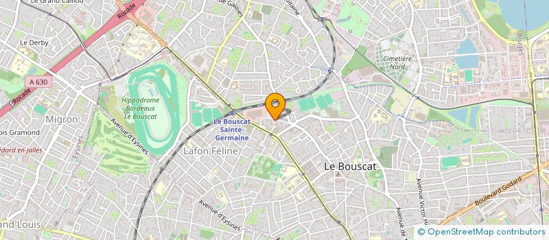 localisation de l'entreprise MONSIEUR OUMAR MAREGA à BORDEAUX