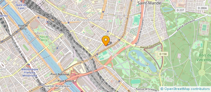 localisation de l'entreprise MONSIEUR OUMAR MINTA  PARIS