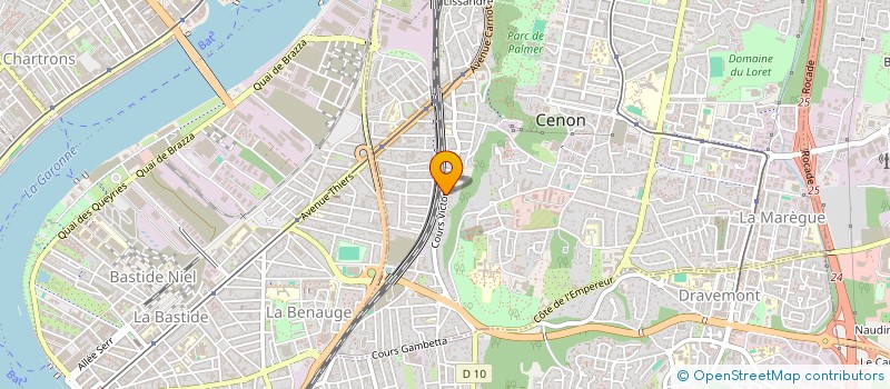 localisation de l'entreprise MONSIEUR OUMAR NDIAYE  CENON