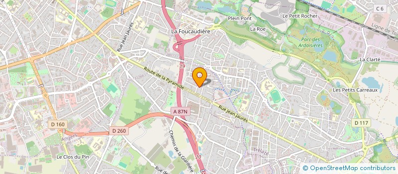 localisation de l'entreprise MONSIEUR OUMAR SAAIDI à ANGERS