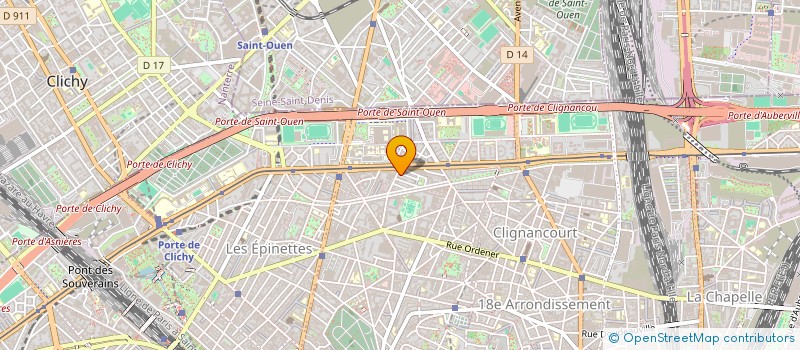 localisation de l'entreprise MONSIEUR OUMAR SAKHO  PARIS