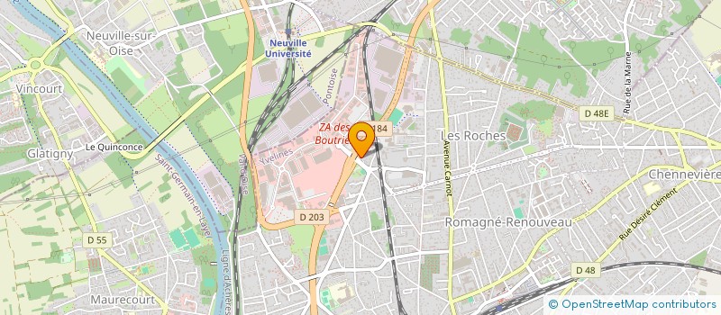 localisation de l'entreprise MONSIEUR OUMAR SANGARE  CONFLANS-SAINTE-HONORINE