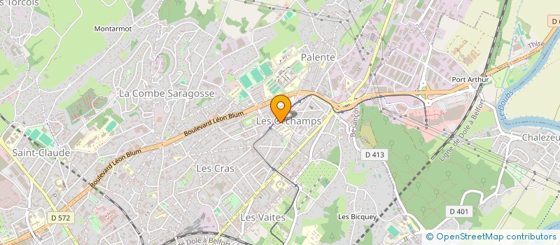 localisation de l'entreprise MONSIEUR OUMAR SIDIBE à BESANCON