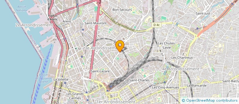 localisation de l'entreprise MONSIEUR OUMAR SOUMARE  MARSEILLE