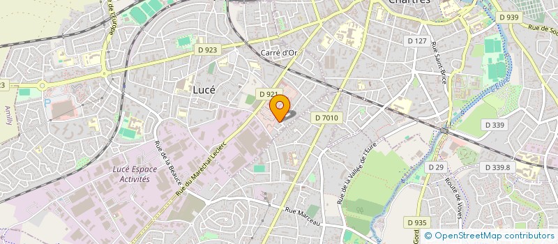 localisation de l'entreprise MONSIEUR OUMAR SOW  LUCE