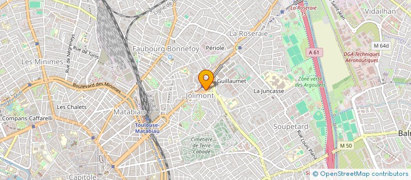 localisation de l'entreprise MONSIEUR OUMAR SOW  AUCH