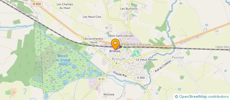 localisation de l'entreprise MONSIEUR OUMAR SY à BRIOUZE