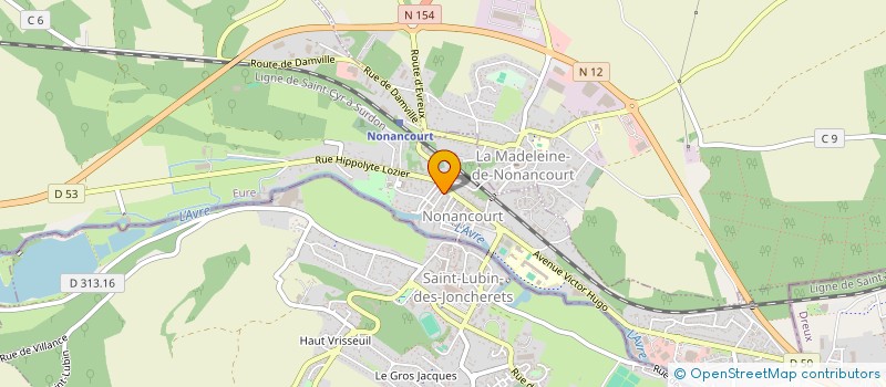 localisation de l'entreprise MONSIEUR OUMAR THIAM  NONANCOURT