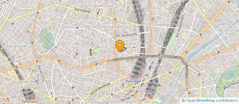 localisation de l'entreprise MONSIEUR OUMAR TOUNKARA  PARIS