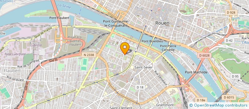 localisation de l'entreprise MONSIEUR OUMAR TOURE  ROUEN