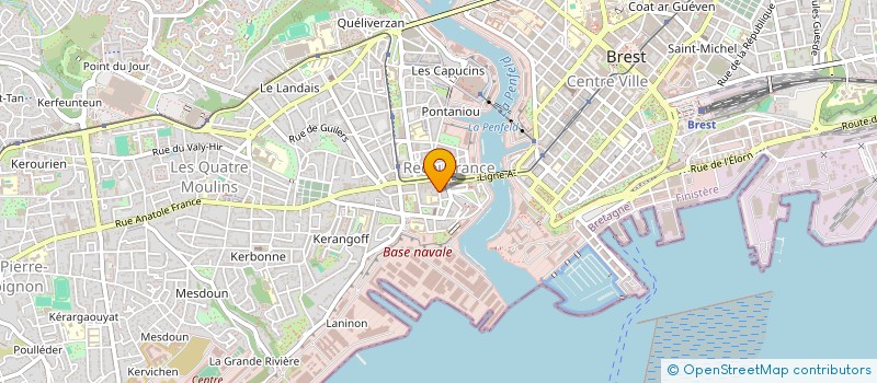 localisation de l'entreprise MONSIEUR OUMAR TRAORE à BREST