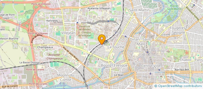 localisation de l'entreprise MONSIEUR OUMAR TRAORE à RENNES