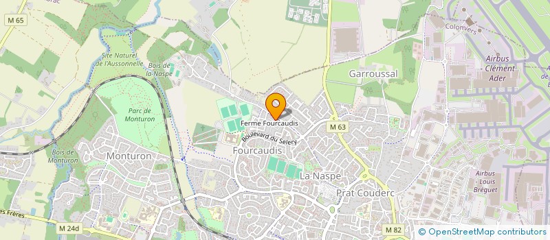 localisation de l'entreprise MONSIEUR OUMAR TRAORE à COLOMIERS